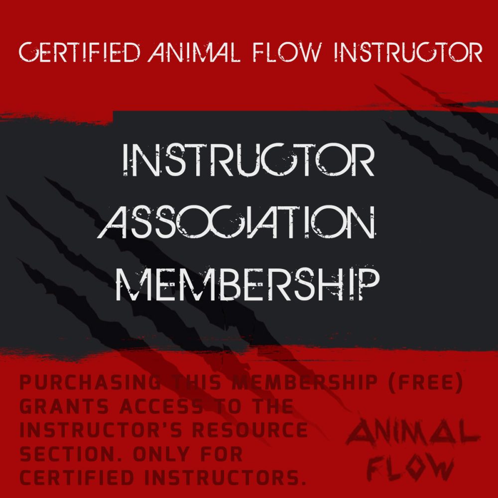 Certified Animal Flow Instructor Membership