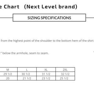 Next-Level-Tank-Size-chart
