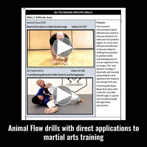 Animal Flow for Martial Arts and Combat Sports Multi-Media Book