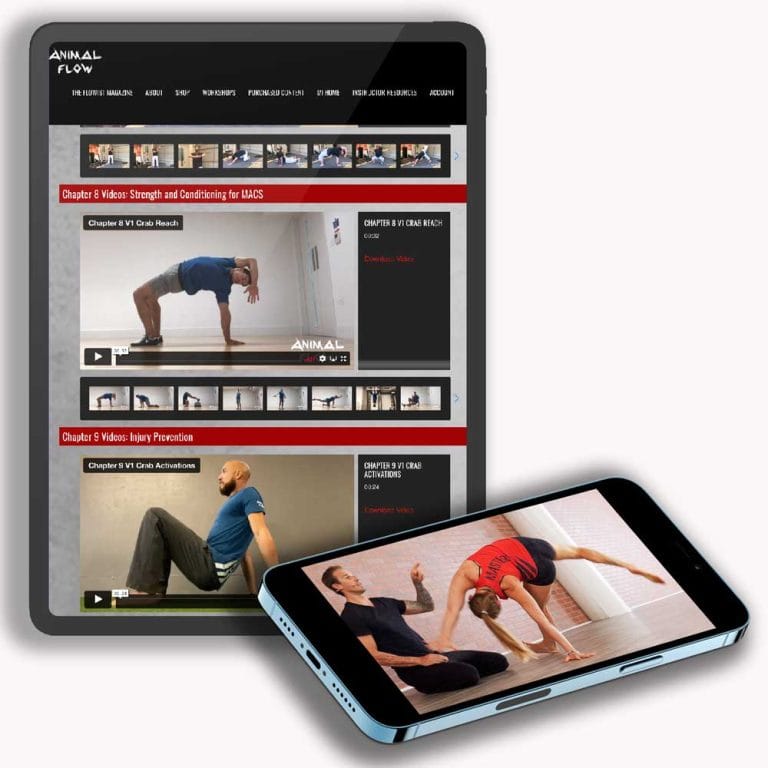 Animal Flow for Martial Arts and Combat Sports MultiMedia Book