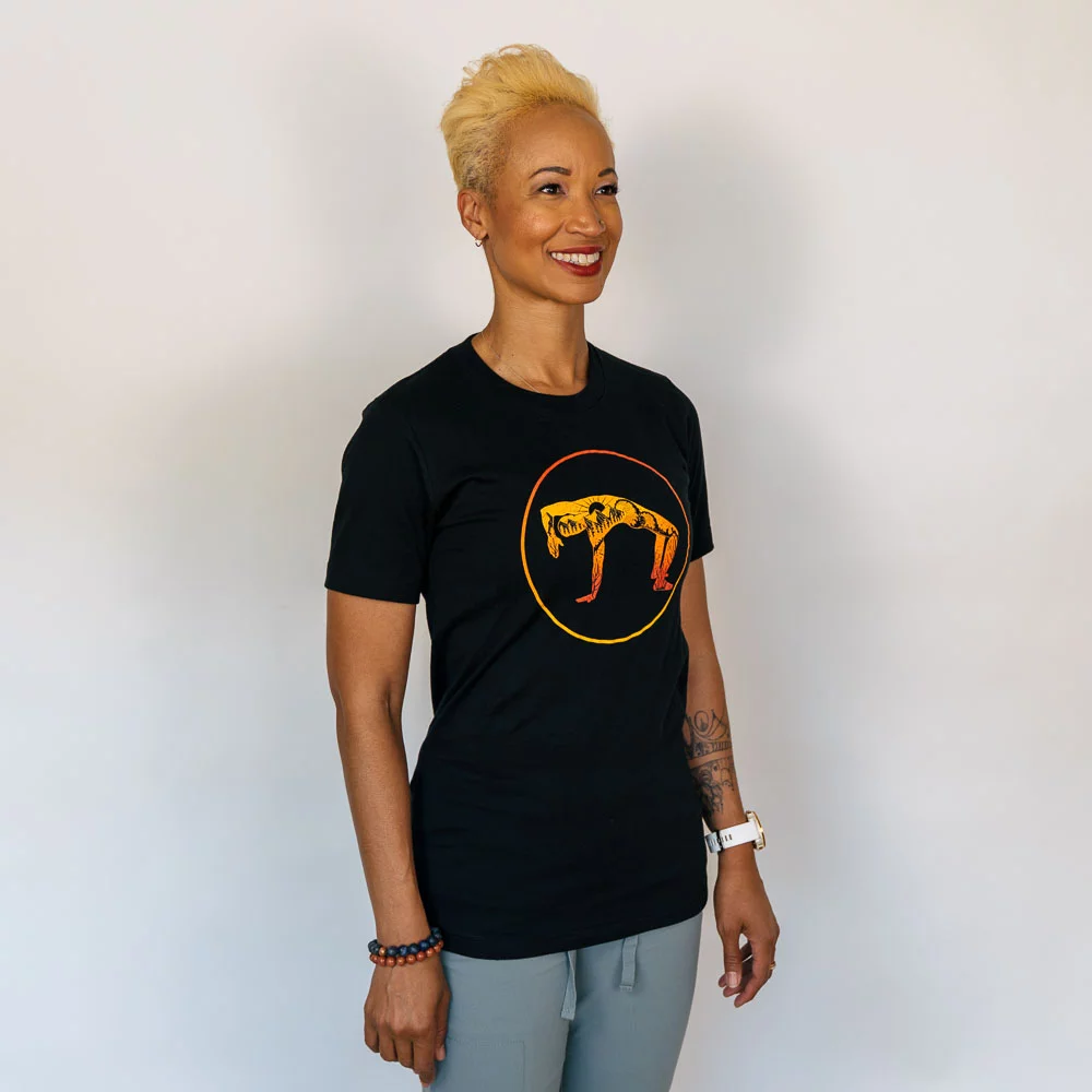 T SHIRT BLACK CRAB REACH (UNISEX) - Image 4