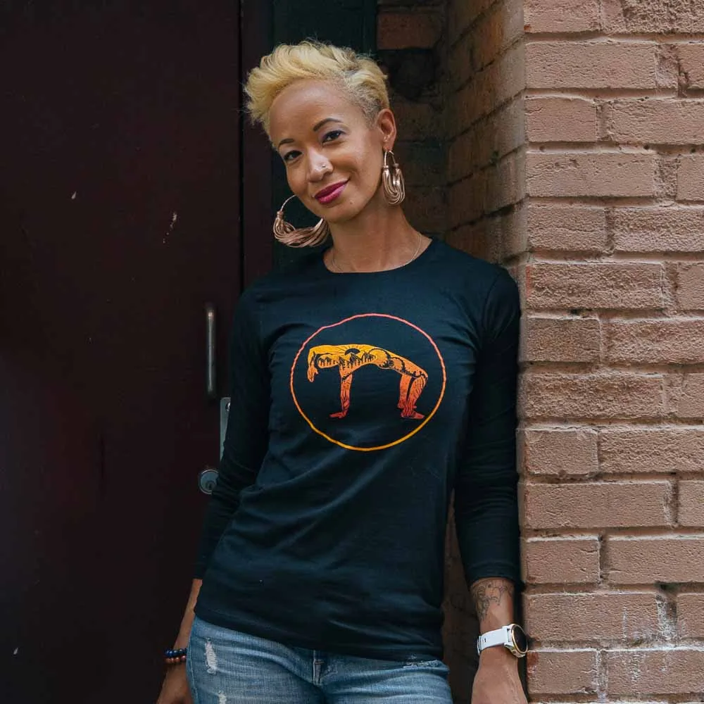 LONG SLEEVE BLACK CRAB REACH (WOMENS) - Image 2