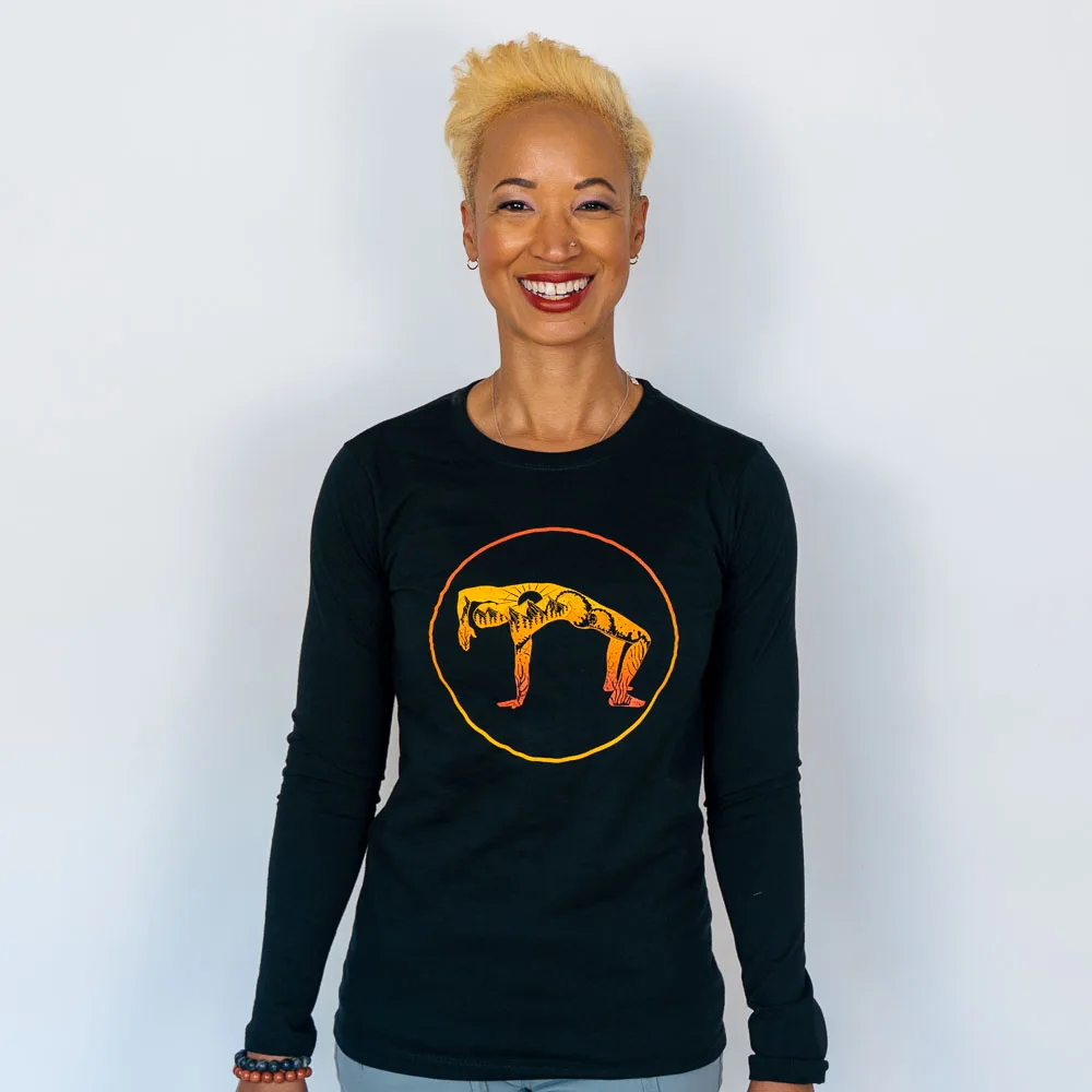 LONG SLEEVE BLACK CRAB REACH (WOMENS) - Image 3
