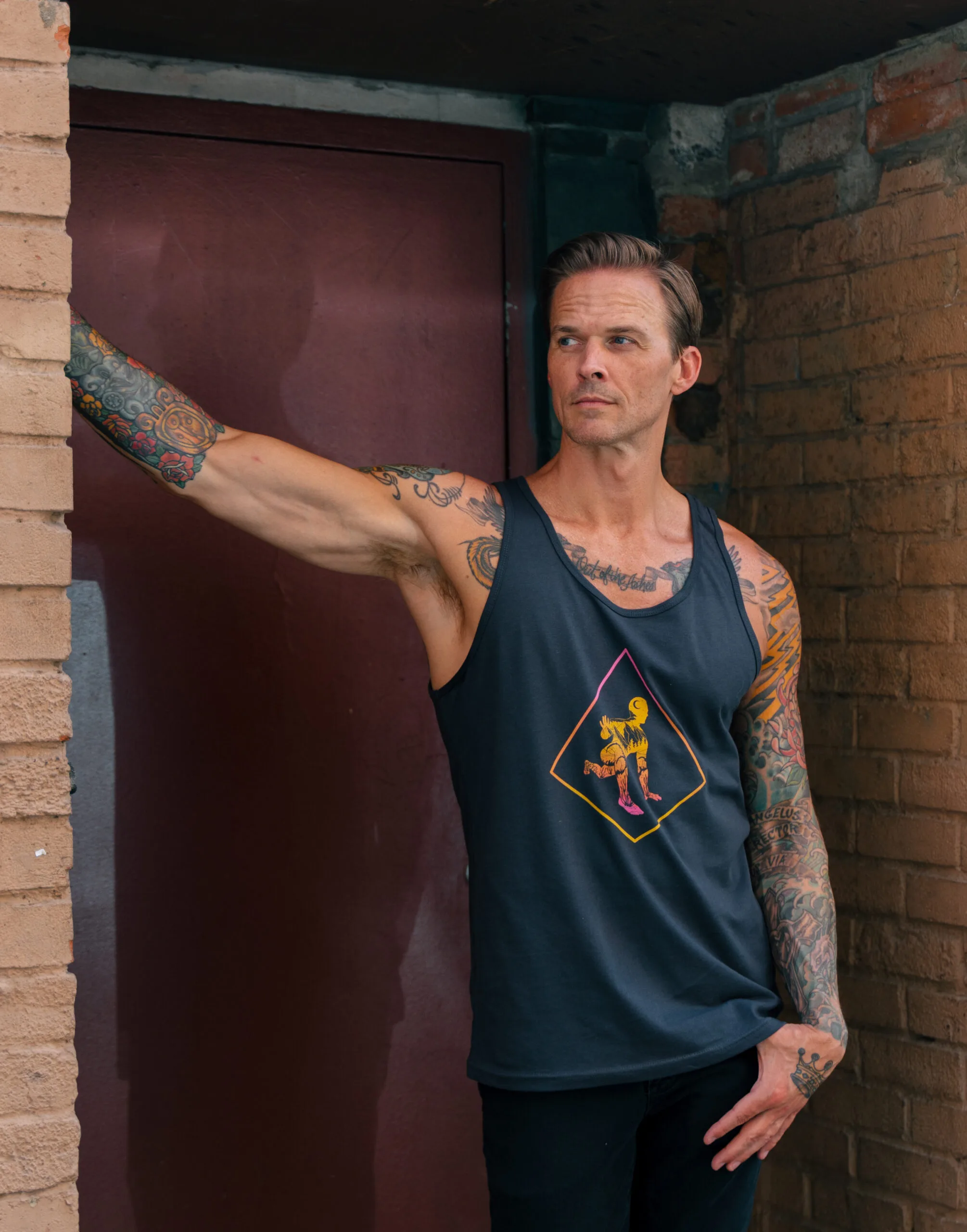 TANK GREY FRONT STEP (MENS) - Image 4