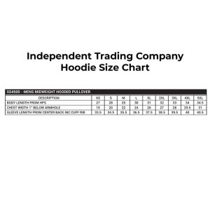 Hoodie-Size-Chart