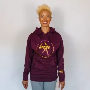 HOODIE MAROON REACHING UNDERSWITCH