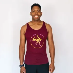 TANK MAROON REACHING UNDERSWITCH (MENS)